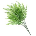 Ver imagem 1 de Kit 10 Ramos Decoração Arranjo Samambaia 42cm