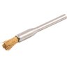 Escova pincel 4mm latão c/ haste p/ microrretífica Vonder - 1