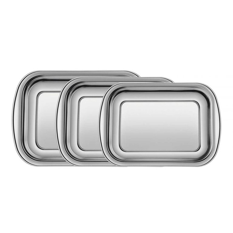 Jogo de Assadeiras Tramontina Cosmos em Aço Inox com 3 Peças Tramontina Jogo de Assadeiras Tramontina Cosmos em Aço Inox com 3 Peças Tramontina