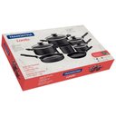 Ver imagem 3 de Jogo de Panelas Tramontina Loreto 7 Peças Grafite em Alumínio Antiaderente Starflon Max