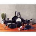 Ver imagem 2 de Jogo de Panelas Tramontina Loreto 7 Peças Grafite em Alumínio Antiaderente Starflon Max