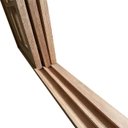 Ver imagem 6 de Porta Balcão de Correr de Madeira Padrão Cedro Purgato em Arco Bat.14 Cm- 2.35 (a) X 1.30 (l)