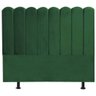 Cabeceira Estofada Cama Box Queen 160 Cm verde - 6