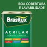 Tinta acrílica Amarelo Canário Brasilux 18l - 4