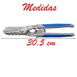 Tesoura Corte de Folha de Metal 30,5cm 12" Danmi® - 2