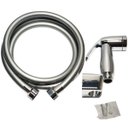 Ver imagem 1 de Mangueira Pvc 1,7m Flexível Com Duchinha Cromada para Duchas Chuveiros Cardal - 2300934K200