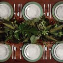 Ver imagem 5 de Jogo 6 Pratos Rasos Tramontina Arbo Porcelana Decorada 25cm Mesa Posta Jantar Almoço