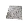 Tapete de Couro Bovino Cinza e Branco 2,00 X 2,50 M - 1