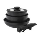 Ver imagem 3 de Jogo de Panelas Fit 10pçs Ceramic Life Cabo Remov-prt Brinox