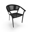 Ver imagem 1 de Cadeira Sofia Aluminio Corda Náutica Area Externa