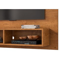 Painel para Tv 100cm com Nicho Viena Naturalle - Móveis Bechara - 3