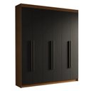 Ver imagem 3 de Guarda-Roupa Casal 6 Portas Batentes Saturno Madesa