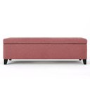 Ver imagem 6 de Recamier Bau Julia 1,40m Suede Rose - Inova Decor