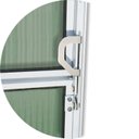 Ver imagem 3 de Janela de Alumínio Basculante 2 Seções 80x200cm Vidro Mini Boreal Plus Brimak