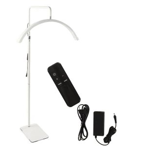 Luminaria Piso Estetica Arco Meia Lua Led 36w Cilios Spar Estetica Maquiagem Dentista Tatuagem Multi