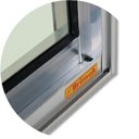 Ver imagem 2 de Janela Confort 2 Folhas Vidro Liso 100cm X 120cm Brimak