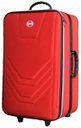 Ver imagem 6 de Kit conjunto 3 Malas Village Grande Média Pequena - Vermelho