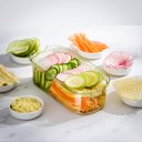 Ver imagem 5 de Cortador de Legumes Manual Ralador Fatiador Vegetais e Queijos