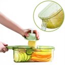 Ver imagem 3 de Cortador de Legumes Manual Ralador Fatiador Vegetais e Queijos