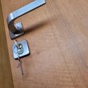 Ver imagem 6 de Kit Porta de Madeira Lisa Imbuia 210x82cm Batente 16cm Uniportas Abertura Direita Marrom