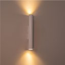 Ver imagem 6 de Arandela Tubo Cilindro 30cm 2 Fachos Branca P/ 2 Mr11 St2773