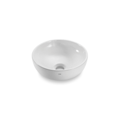 Cuba Apoio Redondo Banheiro Branco 30cm Cerâmica Icasa Luxo - 1
