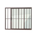 Ver imagem 1 de Janela Confort 2 Folhas com Grade Vidro Liso 100cm X 150cm Brimak