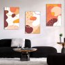 Kit com 3 Quadros Arte Abstrata em Lona 40x60cm - 1
