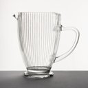 Ver imagem 2 de Conjunto Jarra 1,2l com 6 Copos 390ml Vidro Canelado Jogo