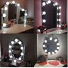 Luz de Espelhos Penteadeira Camarim Maquiagem 12 Leds 5 - 3
