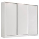 Ver imagem 1 de Guarda Roupa Casal Zurique 3 Portas de Correr Madesa