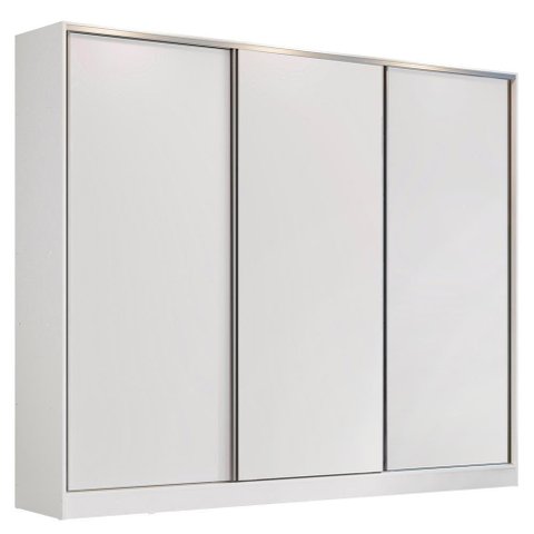 Guarda Roupa Casal Zurique 3 Portas de Correr Madesa