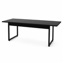 Ver imagem 1 de Mesa Estilo Industrial 190x80 para Escritório Reunião Direção Base de Ferro