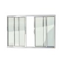 Ver imagem 1 de Janela de Aluminio de Correr 100x150cm 4 Folhas com Vidro Liso Confort Brimak