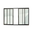 Ver imagem 1 de Janela Confort 4 Folhas Vidro Liso 100cm X 150cm Brimak