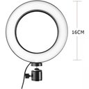 Ver imagem 4 de Iluminador Ring Light 6 Polegadas 16cm Usb Led Apoio Mesa .