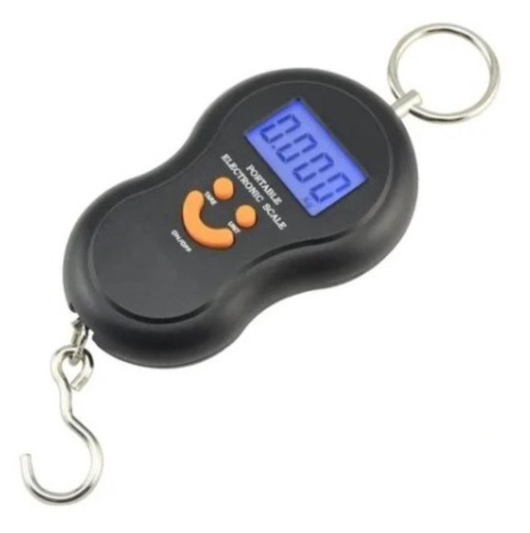 Balança Portátil Digital 50kg - Precisão, Tara, 3 Escalas | MadeiraMadeira