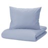 Capa de Edredom Duvet Percal Queen 240x260cm - Azul C/ Zíper + Fronha FASTLAR Capa Duvet Queen - 3