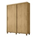 Ver imagem 2 de Guarda-Roupa Casal 2 Portas de Correr 188,5cm com 3 Gavetas Linha Barcelona