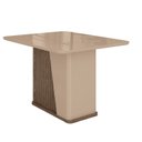 Ver imagem 2 de Mesa para Sala de Jantar 4 Lugares 1 Porta Harmonia Marrom/Carvalho/Fendi