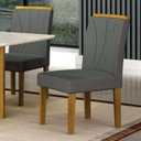 Ver imagem 1 de Cadeira para Mesa de Jantar 2 Unidades Lorena - Leifer