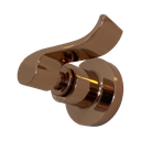 Ver imagem 3 de Kit 2 Acabamento Registro Alavanca Rose Gold Banheiro Padrão Deca