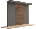Ver imagem 1 de Painel Ripado Metálico Lystra Freijó Shadow – Kit 5,90 M² | Infinity Wall - Kingspan Isoeste