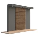 Ver imagem 1 de Painel Ripado Metálico Lystra Freijó Shadow – Kit 5,90 M² | Infinity Wall - Kingspan Isoeste