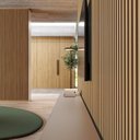 Ver imagem 6 de Painel Ripado Metálico Lystra Freijó Shadow – Kit 5,90 M² | Infinity Wall - Kingspan Isoeste