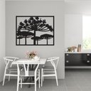 Ver imagem 3 de Quadro Araucárias 65x50cm em MDF Decoração de Interiores Pinheiro