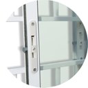 Ver imagem 2 de Janela Confort 4 Folhas com Grade Vidro Liso 100cm X 150cm Brimak