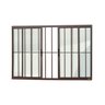 Janela Confort 4 Folhas com Grade Vidro Liso 120cm X 200cm Brimak - 1