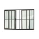Ver imagem 1 de Janela Confort 4 Folhas com Grade Vidro Liso 120cm X 200cm Brimak