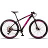 Bicicleta 29 Raider Z3X Pro 12V Freio Hidráulico Preto+Rosa - 3